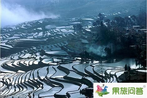 村寨和梯田——元陽(yáng)縣哈尼梯田風(fēng)光