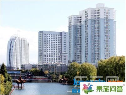 前年建成的海灣國際酒店，已成為大理市區(qū)一景。