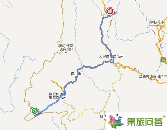 瑞麗到麗江有多少公里？從瑞麗自駕車到麗江怎么坐車?